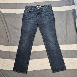 Levi’s 505 Straight Leg Jeans - Women's Size 12 - Dark Indigo Wash